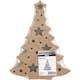 Pappfigur Creativ Company med Innebygd lys Juletre 27x4x21,5 cm 1 stk