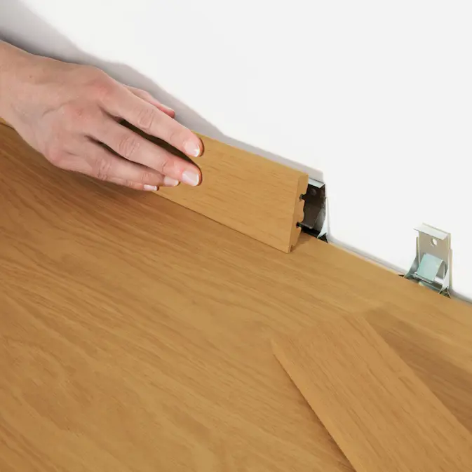 Monteringsklips Pergo Sokkellister Laminatgulv