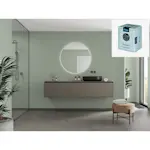 Baderomspanel Fibo 5206-M0303 EM Olivegreen med Monteringsskruer