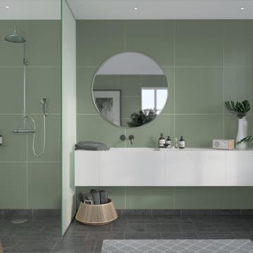 Baderomspanel Fibo 5206-6060 EM Olivegreen