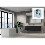 Baderomspanel Fibo Brown Marble 2278-M00S med Monteringsskruer