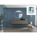 Baderomspanel Fibo 1412-00 Avalon Pine med Monteringsskruer