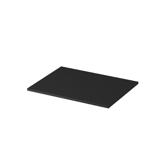 Benkeplate FOSSBAD Sort Eik