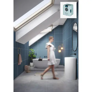 Baderomspanel Fibo 3091-M3010 Denver White med Monteringsskruer