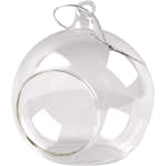 Glasskule Creativ Company med Hull Dia 8 cm 6 stk/1 Pk