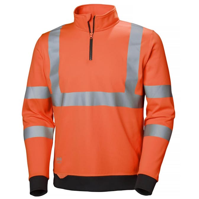 Collegegenser HH Addvis Zip HiVis Kl 3