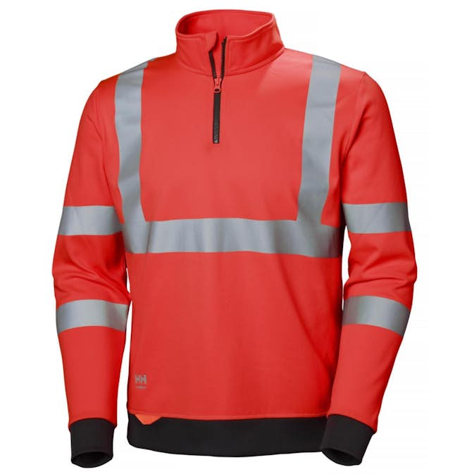 Collegegenser HH Addvis Zip HiVis Kl 3