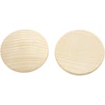 Treknapper Creativ Company Dia 40 mm Tykkelse 6 mm 10 stk/1 Pk