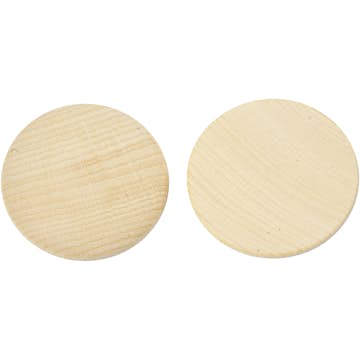 Treknapper Creativ Company Dia 50 mm Tykkelse 10 mm 5 stk/1 Pk