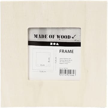 Ramme Creativ Company Str 15,8x15,8 cm 1 stk