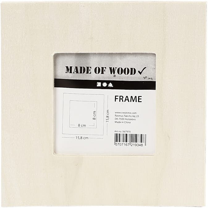 Ramme Creativ Company Str 15,8x15,8 cm 1 stk