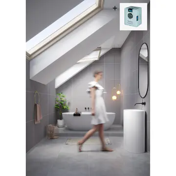 Baderomspanel Fibo 0089-6060 EM Aberdeen med Monteringsskruer