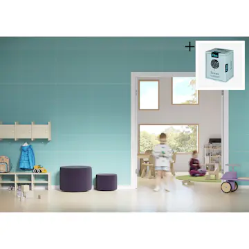 Baderomspanel Fibo 2212-6030 Aquamarine med Monteringsskruer