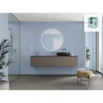 Baderomspanel Fibo 5203-M6015 Frozen Blue med Monteringsskruer