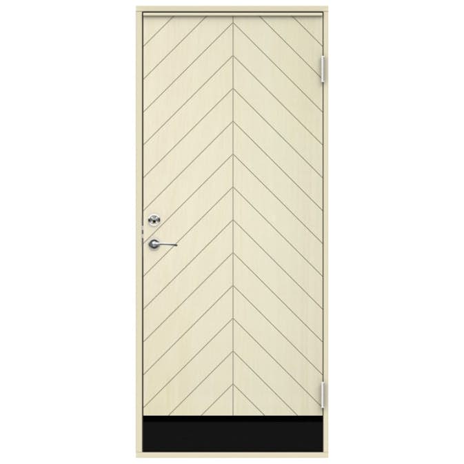 Boddør 18 Grader Swedoor Trysil med Sparkeplate