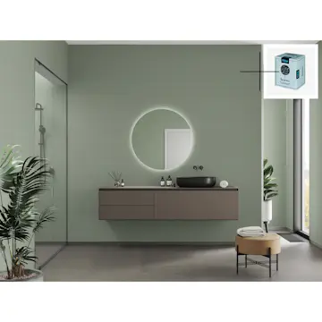 Baderomspanel Fibo 5206-6030 EM Olivegreen med Monteringsskruer