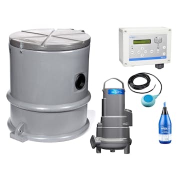 Pumpestasjon Flygt Compit Mini Standard 3-fase