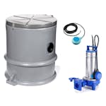 Pumpestasjon Flygt Compit Mini Bas 1-fase