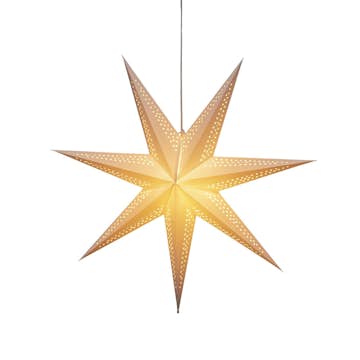 Adventsstjerne Gnosjö Konstsmide 78 cm med Ledningsett