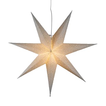 Adventsstjerne Gnosjö Konstsmide Mønstret 80 cm