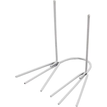 Fugl-/Kyllingføtter Creativ Company Hvit 4,5x2,5 cm 20 Par/1 Pk