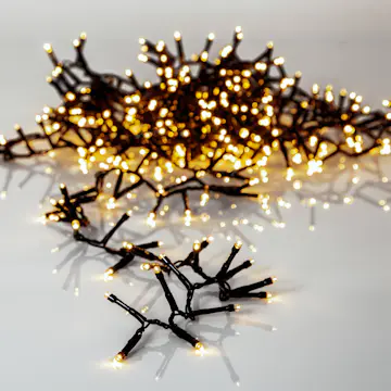 Lyslenke Star Trading Golden Warm White Utendørs 16 meter 800 LED-Lamper