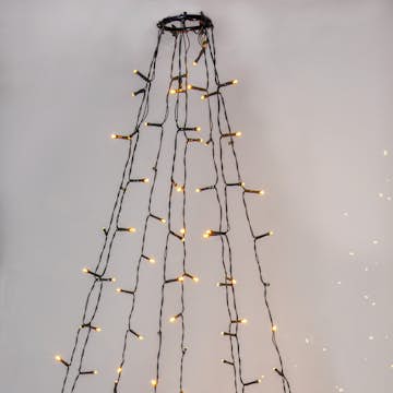 Juletrelys Star Trading Golden Varmhvit 360L