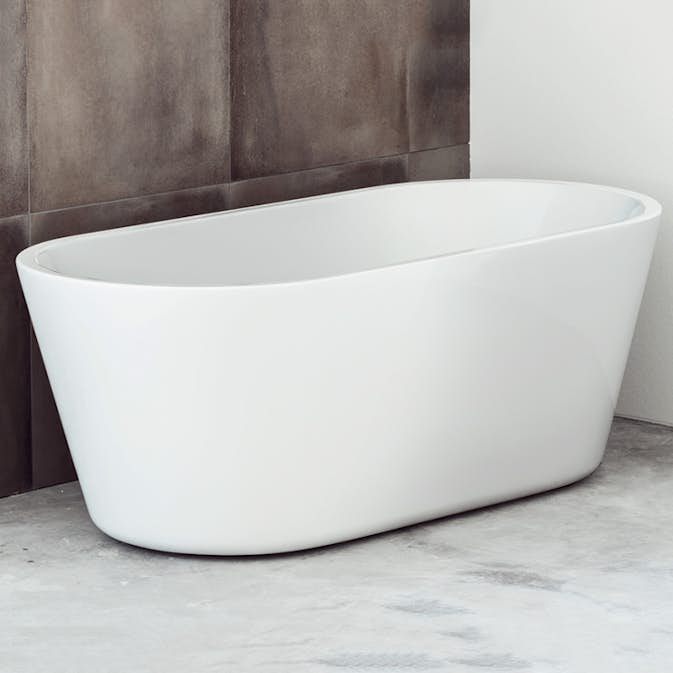 Badekar Svedbergs Ume Hvit