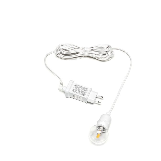 Lampesokkel Gnosjö Konstsmide 5m LED med Ledning