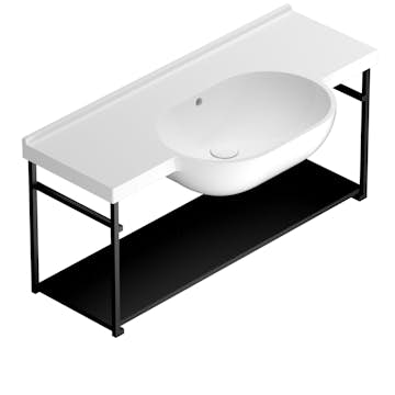 Veggmontert Stativ Globo for Vask 6-ME100BI