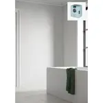 Baderomspanel Fibo 2487-M00S Bianco Marble med Monteringsskruer