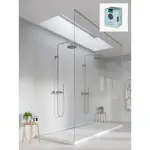 Baderomspanel Fibo 3487-M6080HG Bright Marble med Monteringsskruer