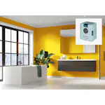 Baderomspanel Fibo 2167-M6060 EM Deep Yellow med Monteringsskruer