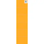 Baderomspanel Fibo 2167-M6040 EM Deep Yellow med Monteringsskruer