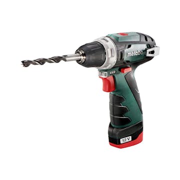 Batteridrill Metabo BS 1X2,0AH med Batteri og Lader