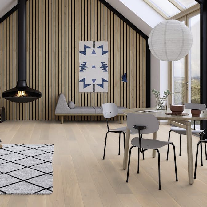 Parkett Boen Eik Warm Cotton Pure 1-Stav