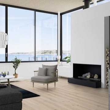 Parkett Boen Eik Pale White Pure 1-Stav