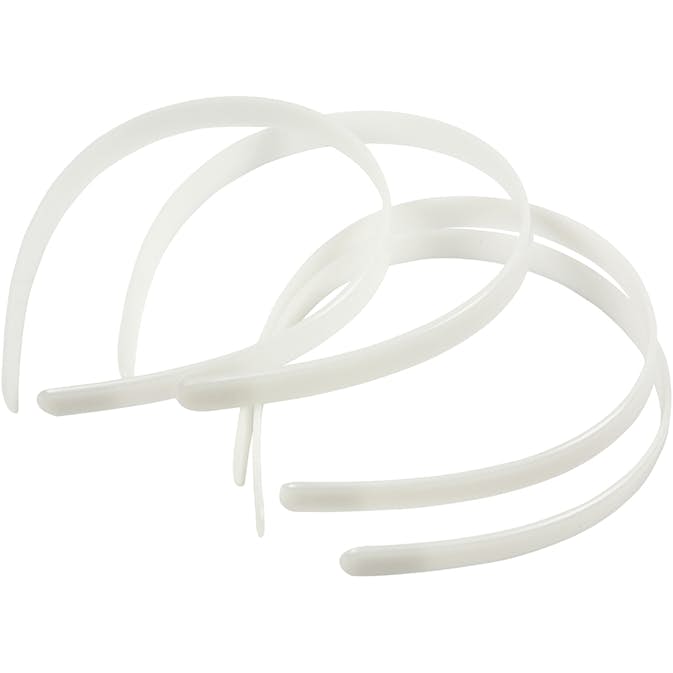 Hårbøyle Creativ Company Hvit 5 stk/1 Pk