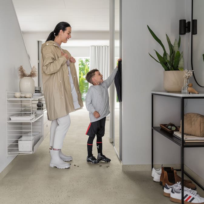 Vinylgulv Pergo Limfjord Pad Pro V4622 Grey Shellstone