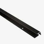 Hjørneprofil Utvendig Sort 3000