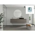 Baderomspanel Fibo 2145-M78 Grey Cement med Monteringsskruer