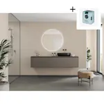 Baderomspanel Fibo 2159-M00 Light Wood med Monteringsskruer