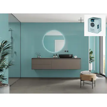 Baderomspanel Fibo 2212-M0830 Aquamarine med Monteringsskruer