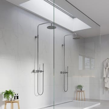 Baderomspanel Fibo 2487-LM6060 Bianco Marble