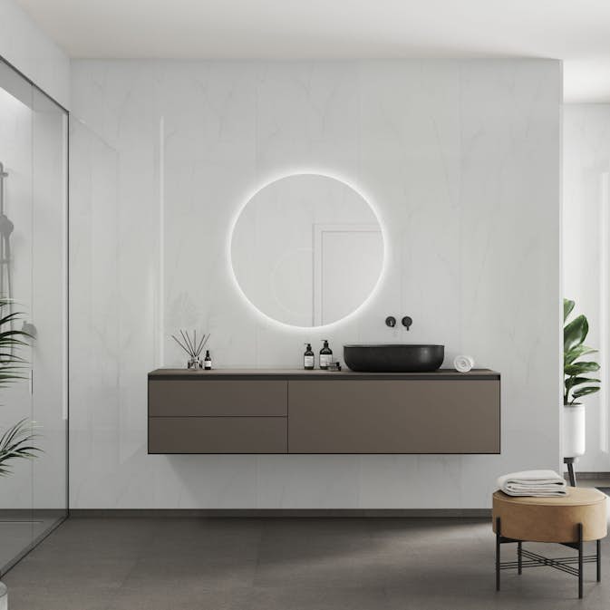 Baderomspanel Fibo 3487-LM10 Bright Marble