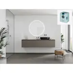 Baderomspanel Fibo 5091 M78 Athen White med Monteringsskruer