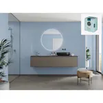 Baderomspanel Fibo 5203-M78 Frozen Blue med Monteringsskruer