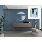 Baderomspanel Fibo 6274-M78 Dusty Blue med Monteringsskruer