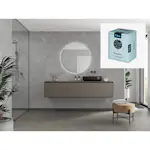 Baderomspanel Fibo 8304-M6080 Polished Stone med Monteringsskruer