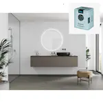 Baderomspanel Fibo 9004-M1010 Go Blue med Monteringsskruer